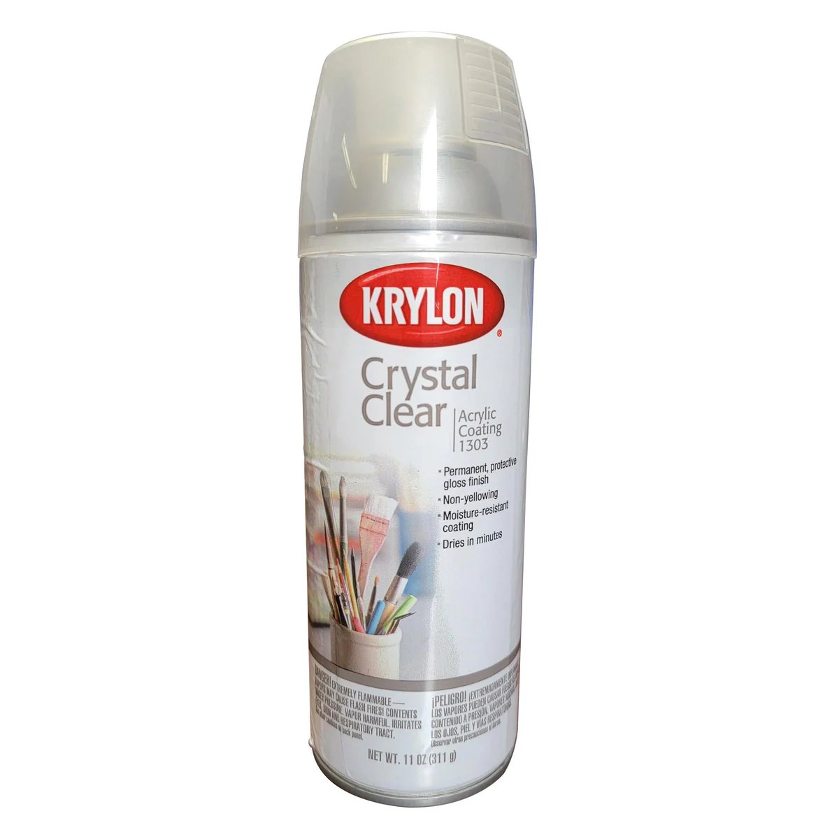 Krylon crystal clear acrylic coating food safe