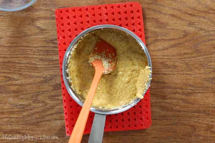 Sesame chiro kitchen stir combined evenly until Sesame seed candy recipe honey